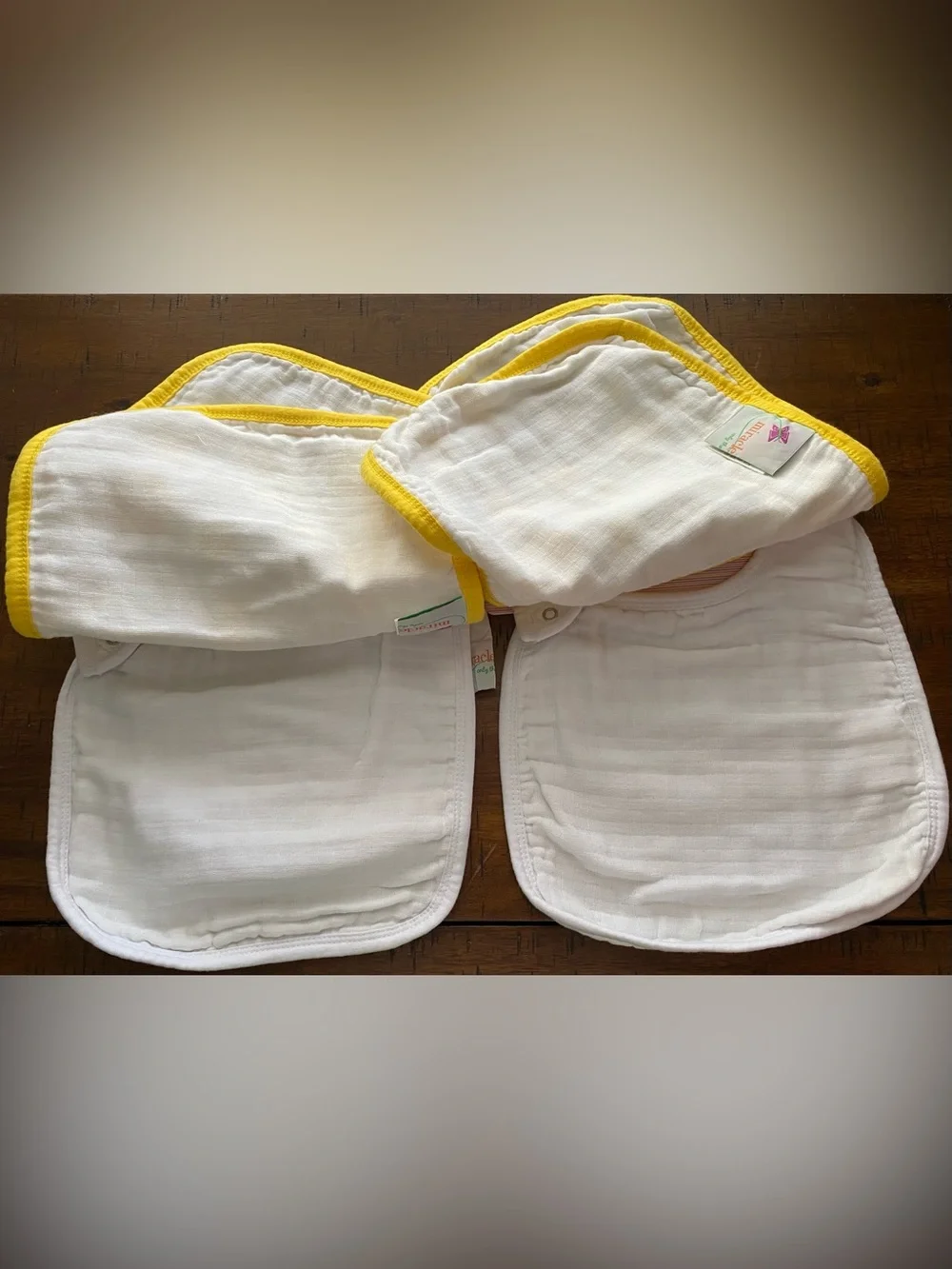 •NEW•{2 SETS} Miracle Ware Skinny Bib 3-Pack Set Bundle